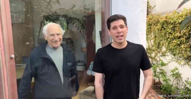 Mel Brooks' Son Max Shares Hilarious Video of Them Self-Quarantining - Watch!
