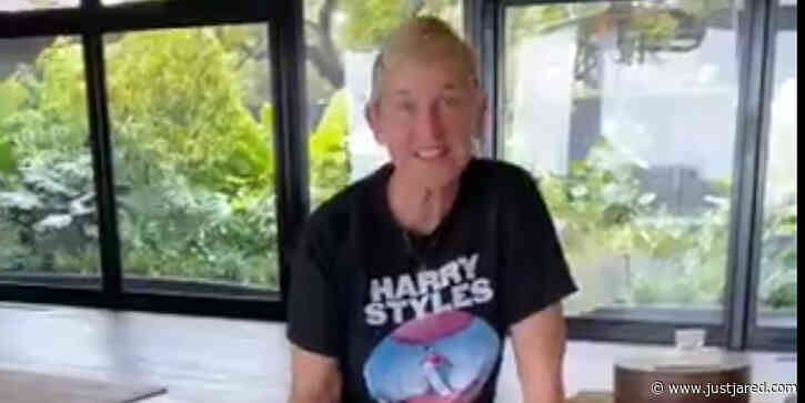 Ellen DeGeneres Starts A Puzzle, Quits, & Starts Again During Coronavirus Social Distancing