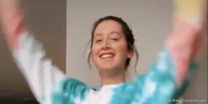 Ashley Tisdale Performs The 'We're All In This Together' Dance During Coronavirus Quarantine