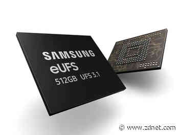 Samsung launches 512GB eUFS 3.1 for smartphones