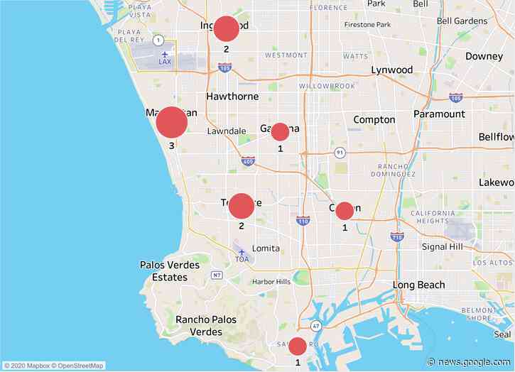 LA County confirms 10 coronavirus cases in South Bay; Manhattan Beach has three confirmed cases - Easy Reader News
