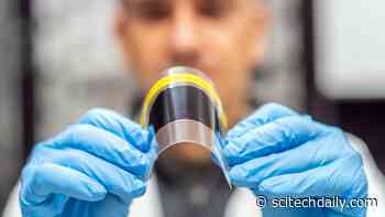 Flexible, Thinner-Than-Paper Solar Cells for Future Satellites