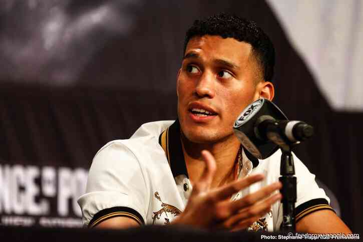 David Benavidez vs. Roamer Alexis Angulo POSTPONED for April 18