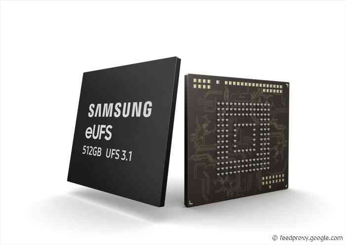 Samsung starts mass production of its fastest smartphone storage