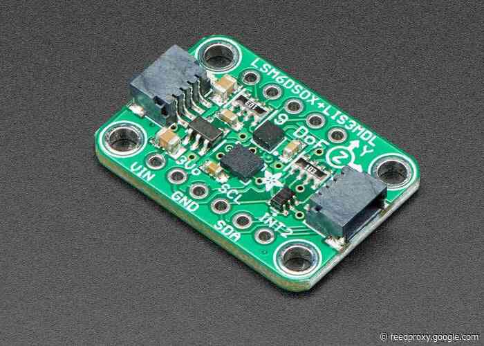 Arduino Precision 9 Degree of Freedom (9-DoF) sensor