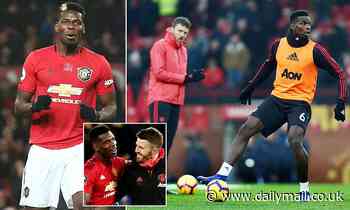 Paul Pogba 'having personal coaching with Michael Carrick' as Man United star battles to get fit - Daily Mail