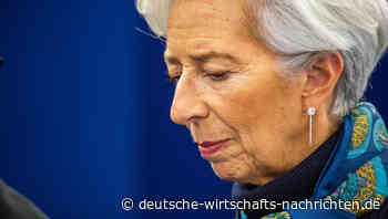 Lagarde entschuldigt sich für Absturz von Italiens Staatsanleihen