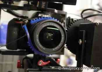 DIY remote control DSLR camera motorised zoom