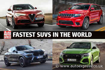Fastest SUVs in the world 2020