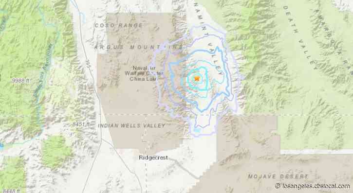 Magnitude-3.5 Earthquake Hits Desert Near Ridgecrest