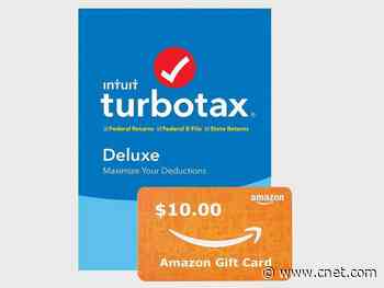 Today only: Get TurboTax Deluxe and a $10 Amazon gift card for $39.99     - CNET