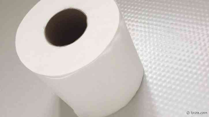 Man runs toilet paper exchange on California street corner