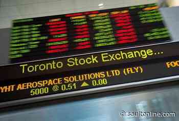 S&P/TSX composite edges lower, while U.S. markets gain ground; Loonie down
