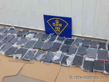 OPP traffic arrest yields 50 kg of cocaine, man arrested