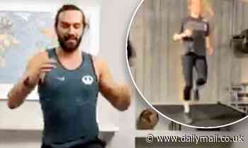 Joe Wicks and Ellie Goulding get creative with home work outs during coronavirus outbreak