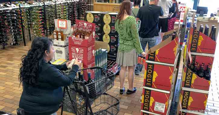 Coronavirus prompts jump in liquor sales, but stores remain open amid staff shortage and some empty shelves