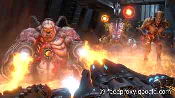 Doom Eternal — One of my favorite firefights in the game