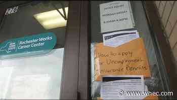 Coronavirus outbreak puts a strain on unemployment services
