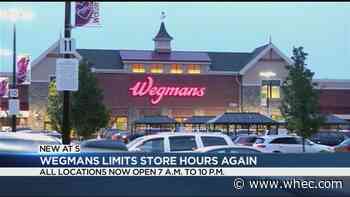 Wegmans scales back store hours again in response to coronavirus outbreak