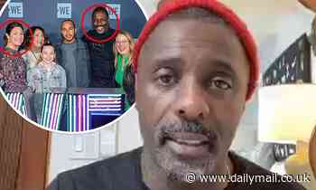 Idris Elba suggests he contracted COVID-19 from Canadian PM's wife Sophie Trudeau