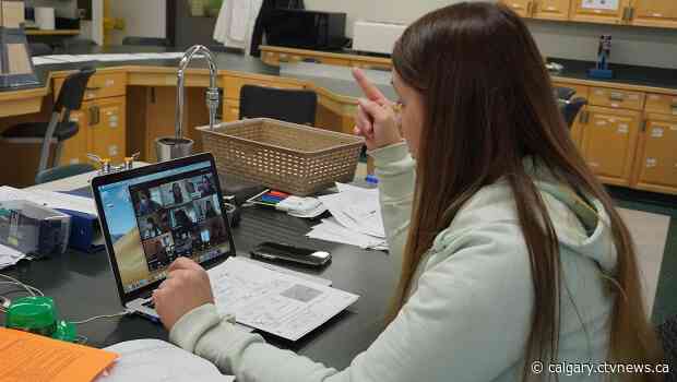 Classes back in session at Calgary private school through video conferencing