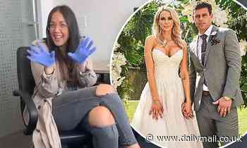 Coronavirus: Married At First Sight: executive producer Tara McWilliams wears gloves to work