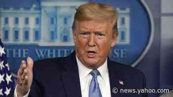 Trump says coronavirus pandemic could bring on a recession