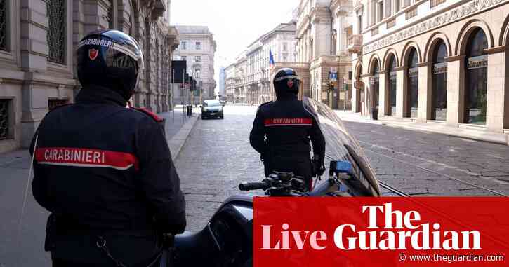 Coronavirus news: trials longer than three days to be put on hold in UK – live updates