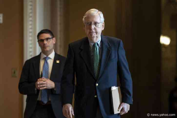 McConnell to unhappy GOP senators: 'Gag and vote for' House coronavirus bill