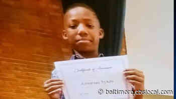 Police Search For Missing 12-Year-Old Baltimore Boy Amontay Sikes - CBS Baltimore