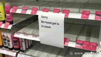 Where is all the hand sanitizer?