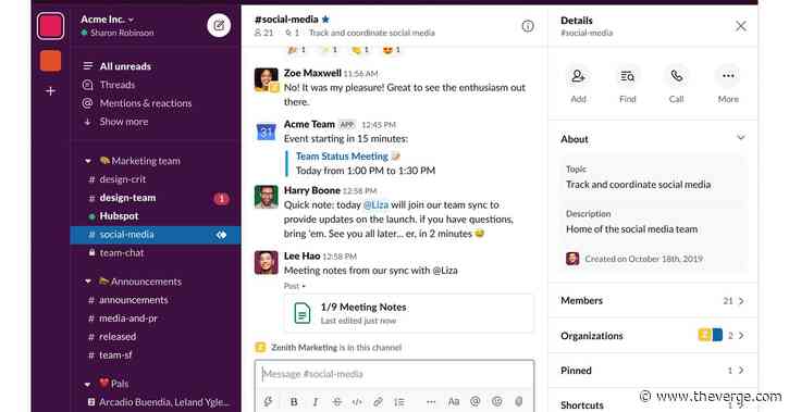 Slack unveils its biggest redesign yet