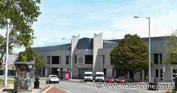 Couple 'sword fighting with walking sticks' before stamping assault