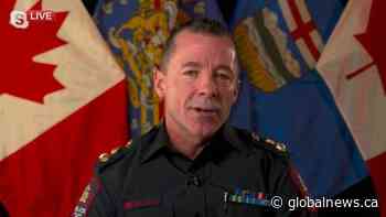 Calgary police chief Mark Neufeld discusses COVID-19 in Calgary