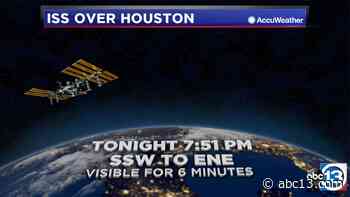 The International Space Station will fly over Houston Wednesday evening - KTRK-TV