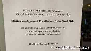 COVID-19 in Saskatoon: 53 stores close at Midtown Plaza