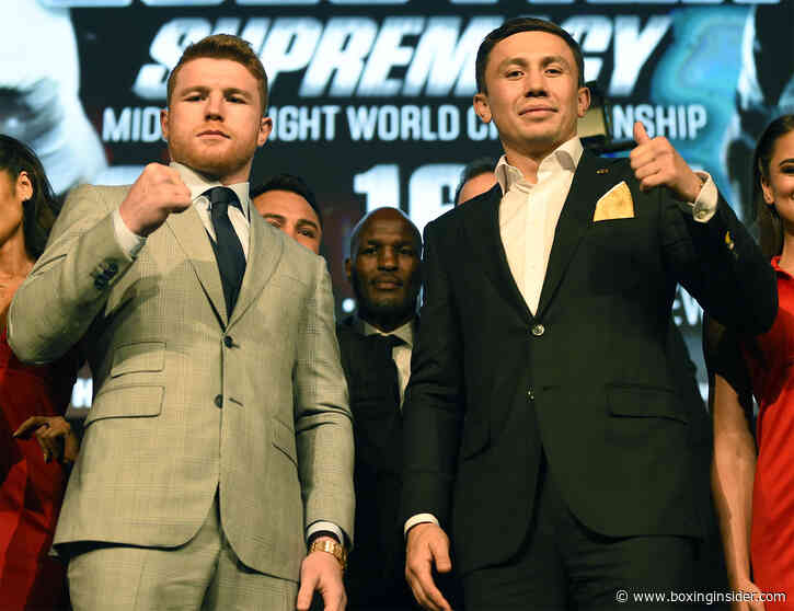 GGG vs Canelo 3 Set for September 12th