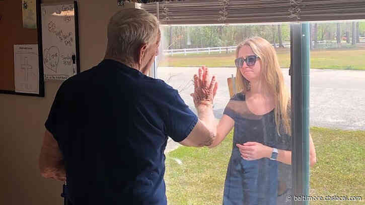 Woman Finds Special Way To Share Engagement News With Quarantined Grandfather