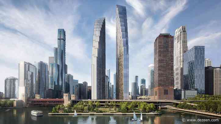 David Childs redesigns halted towers for Chicago Spire site