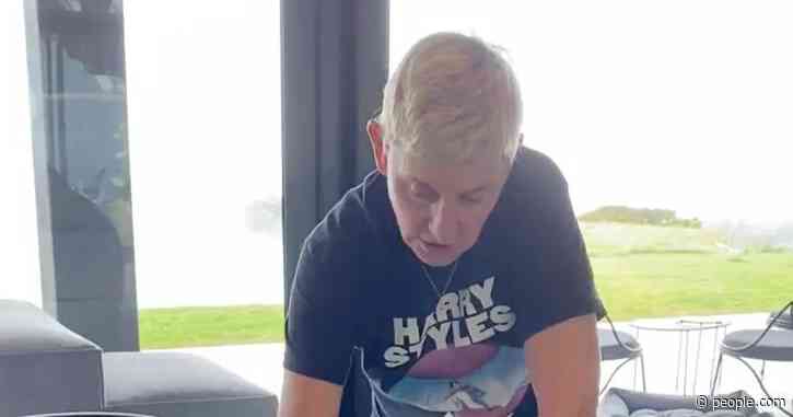 Ellen DeGeneres Takes on an Epic 4,000-Piece Puzzle While Social Distancing Due to Coronavirus