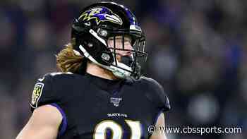 Ravens trade tight end Hayden Hurst to Falcons for draft picks as Atlanta replaces Austin Hooper