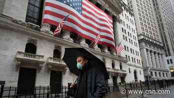 The Dow briefly erased all its gains since Trump took office