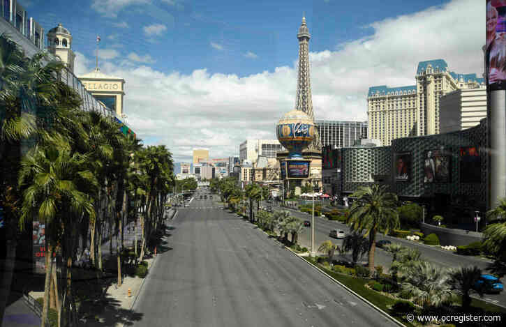 This is what Las Vegas looks like when coronavirus empties the gambling mecca
