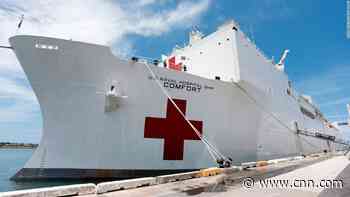 US defense chief clarifies why hospital ships are headed to NYC
