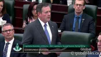 Jason Kenney addresses legislature over COVID-19 pandemic