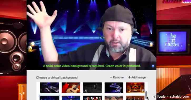 How to change your Zoom background