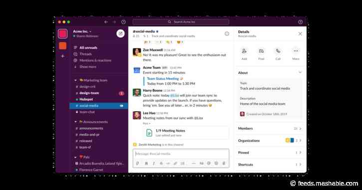 Slack just launched a redesign, but don't freak out
