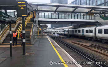 Coronavirus: Eerie photo of empty East Croydon station shows impact of illness