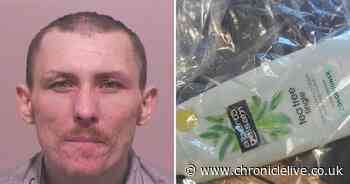 'Crazed lunatic' held two people hostage and squirted them with ammonia over £20