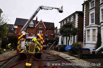 Three people rescued from Richmond housefire